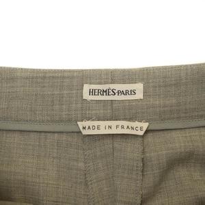 エルメス HERMES マルジェラ期 ヴィンテージ ウールタックパンツ 