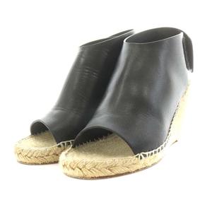 セリーヌ CELINE フィービー期 サンダル ウェッジソール レザー 35 