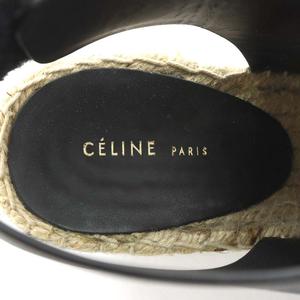 セリーヌ CELINE フィービー期 サンダル ウェッジソール レザー 35 