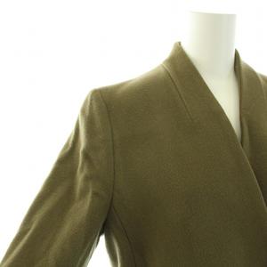 ADAM ET ROPE' アダムエロペ カシミヤ混Ｖネックノーカラーコート 楽天市場】カシミヤ混Vネックノーカラーコート ADAM ET ROPE