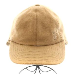 バーバリー TBロゴ キャップ ベージュ バーバリー BURBERRY TBロゴ キャップ 帽子 ウール カシミヤ