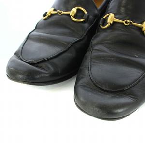 美品　GUCCI　ホースビットローファー　ヨルダーン　黒　36 GUCCI グッチ ホースビットローファー ヨルダーン シェリー