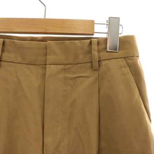 plage チノスラックス ワイドパンツ ジップフライ タック 38 プラージュ Plage 24SS chino tuck パンツ チノパン ワイドパンツ 38