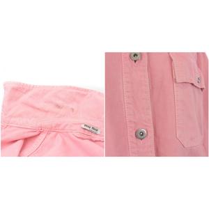 ミュウミュウ miumiu 2021年製 MIUMIU CLUB デニムジャケット