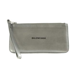 BALENCIAGA シルバー コインケース バレンシアガ BALENCIAGA コインケース 小銭入れ レザー