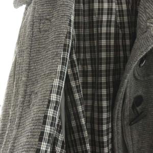 BURBERRY BLUE LABEL ダッフルコート グレー バーバリーブルーレーベル BURBERRY BLUE LABEL ダッフルコート
