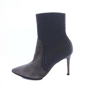 ジャンヴィトロッシ Gianvito Rossi ポインテッドトゥ ショートブーツ 