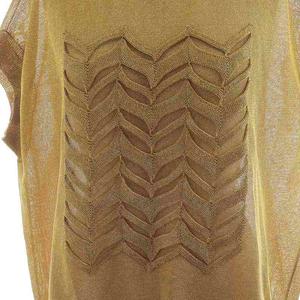 シクラス CYCLAS 近年モデル メタリック クルーネックニット