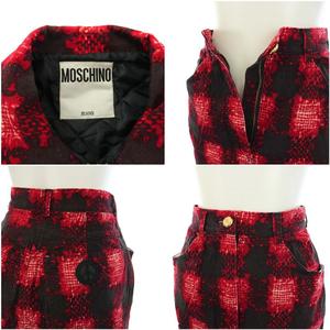 モスキーノジーンズ MOSCHINO JEANS セットアップ 上下 中綿ジャケット 