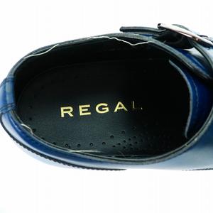 リーガル REGAL ダブルモンクストラップ レザーシューズ