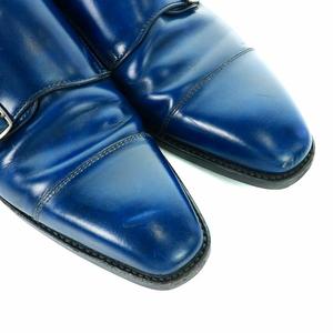 リーガル REGAL ダブルモンクストラップ レザーシューズ