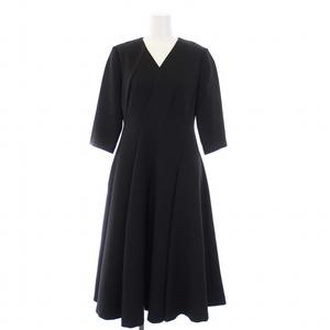 セルフォード CELFORD 22AW ツイストワンピース Vネック 七分袖 ロング  