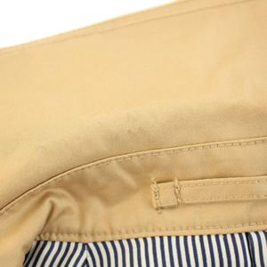 ドゥーズィエムクラス ギャバ トレンチコート S 裏地ストライプ ベージュ ドゥーズィエムクラス ギャバ トレンチコート S 裏地ストライプ