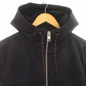 ディーゼル DIESEL 山羊革 レザー スエード フード ジャケット 