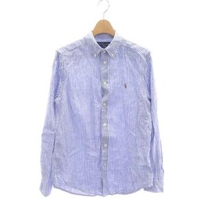 ラルフローレン RALPH LAUREN シャツ 長袖 前開き ストライプ