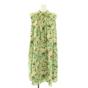 ロイスクレヨン Lois CRAYON アリッサムプリントワンピース ひざ丈  