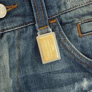 Dolce & Gabbana ハードダメージデニムジーンズ ドルチェ&ガッバーナ ドルガバ DOLCE&GABBANA 14GOLD デニム