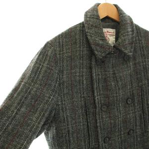 ロッソ ROSSO アーバンリサーチ ハリスツイード Harris Tweed Pコート