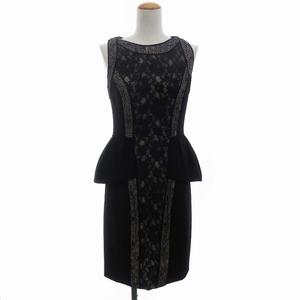 ビーシービージーマックスアズリア BCBGMAXAZRIA ブラックリローレース  