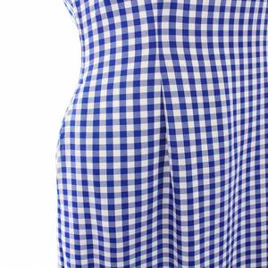 【JENNE】ジェンヌ オードリーギンガムチェックワンピース Re:poris ギンガムチェックワンピース オードリールック ギンガム