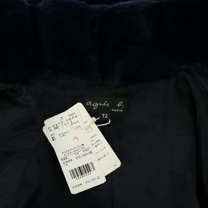 未使用品 アニエスベー agnes b. タグ付き コート ショート丈