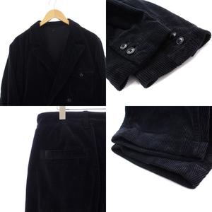 ポータークラシック コーデュロイジャケット パンツ セットアップ ブラック Masterpiece] The corduroy three-piece suit is super cool - YouTube