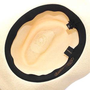 ボルサリーノ Borsalino パナマハット 中折れ帽 麦わら帽子 ストロー  