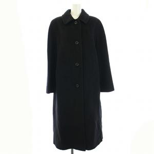 HERNOネイビー ウールコート カシミア混