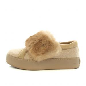 マックスマーラ MAX MARA スニーカー シューズ ミンクファー ラバー 35 