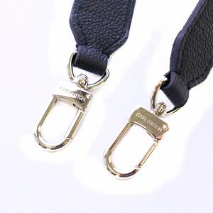 ルイヴィトンブラックレザーショルダーストラップ ルイヴィトン LOUIS VUITTON ショルダーストラップ ロング