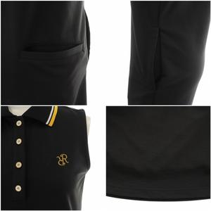 Resurrection ゴルフシャツ S ブラック 美品 レザレクション RESURRECTION シャツワンピース ゴルフウェア
