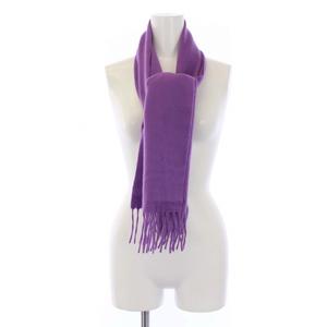 ロロピアーナ カシミヤマフラー パープル ロロピアーナ Loro Piana
