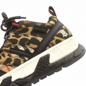 バーバリー BURBERRY スニーカー ノバチェック ヒョウ柄 厚底