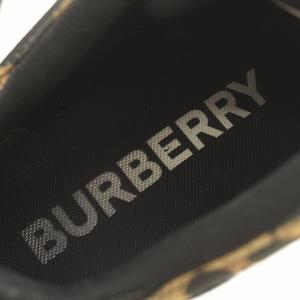 バーバリー BURBERRY スニーカー ノバチェック ヒョウ柄 厚底