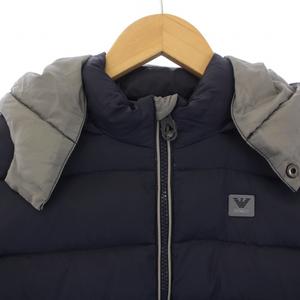 アルマーニ ジュニア ARMANI Jr ダウンジャケット ジップアップ フード