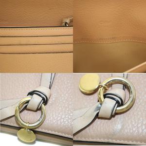 クロエ CHLOE フラップ付きグレインレザー製Alphabetウォレット 長財布 