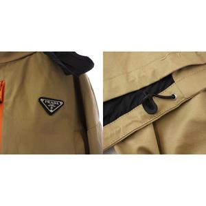プラダ PRADA 21SS ハイネック ジャケット ブルゾン 三角ロゴプレート 