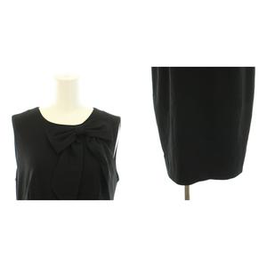 ケイトスペード KATE SPADE スリーブレスボウポンテドレス ワンピース