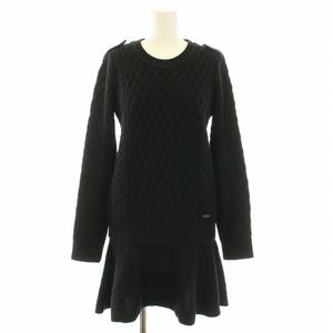 バーバリーブルーレーベル BURBERRY BLUE LABEL ニットワンピース ひざ