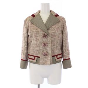 Louis Vuitton ピンク ツイードジャケット