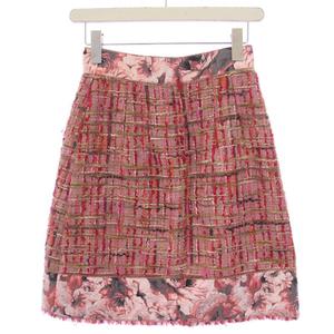 DOLCE&GABBANA＊刺繍入り膝丈スカート