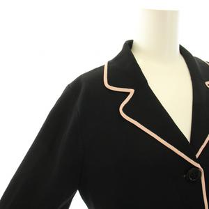 00s EMPORIO ARMANI アルマーニ ニットジャケット ブラック エンポリオアルマーニ EMPORIO ARMANI ニットジャケット