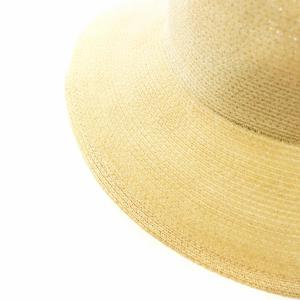 フォクシー FOXEY DAISY LIN ストローハット 麦わら帽子 ベージュ /AN6