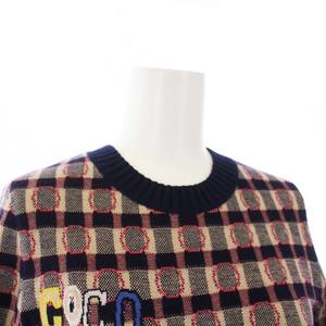 CHANEL エアライン　半袖ニット　34 カシミア CHANEL エアライン半袖ニット34 カシミア