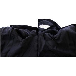 エンポリオアルマーニ EMPORIO ARMANI トレンチコート アウター ロング ダブル 38 ブラック /KH レディース