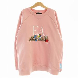 エンポリオアルマーニ EMPORIO ARMANI 子供服 スウェット トレーナー スマーフ 刺繍 12A ピンク 6R4JN3J5GZ /EE レディース