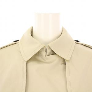 ポールスミス ブラック Paul Smith BLACK トレンチコート アウター ロング丈 ベルト 40 ベージュ /BB レディース