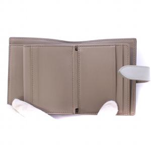 CELINE 折り財布 スモールストラップ レザー バイカラー グレー Amazon | [セリーヌ] 二つ折り 財布 バイカラー スモール