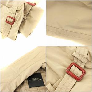 マックスマーラ ウィークエンドライン MAX MARA WEEKEND LINE トレンチコート ロング ベルト付き ベージュ 50260119 080 /KU レディース