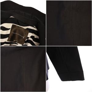 マッキントッシュ MACKINTOSH トレンチコート ショート丈 ゴム引き ダブル 34 黒 /BM レディース